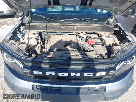 2021 Ford Bronco Sport Outer Banks with VIN 3FMCR9C60MRA27014, listed as a IAAI auction lot 41973565 with 46,324 mi miles and . Bid and sale history available at DreamBid. Image 10.