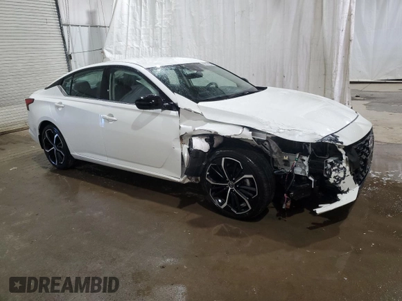 2025 Nissan Altima SR with VIN 1N4BL4CVXSN315043, listed as a Copart auction lot 55392865 with 13,983 mi miles and Clean Title. Bid and sale history available at DreamBid. Image 4.