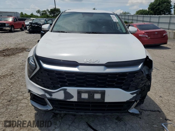 2023 Kia Sportage EX with VIN 5XYK33AF2PG019612, listed as a Copart auction lot 62315855 with 45,989 mi miles and Salvage title. Bid and sale history available at DreamBid. Image 5.