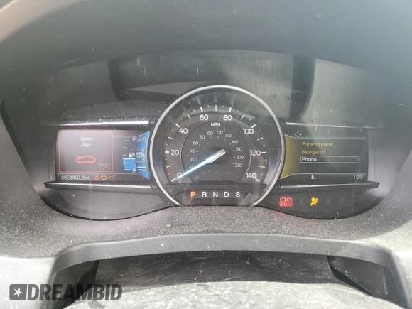 2017 Ford Explorer XLT with VIN 1FM5K7D81HGD62121, listed as a Copart auction lot 53132825 with 63,050 mi miles and Salvage title. Bid and sale history available at DreamBid. Image 9.