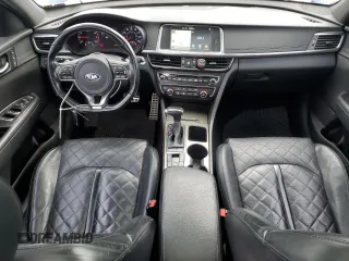 2016 Kia Optima SXL Turbo with VIN 5XXGV4L27GG118110, listed as a Copart auction lot 60284355 with 91,913 mi miles and Salvage title. Bid and sale history available at DreamBid. Image 8.