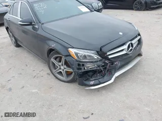 2015 Mercedes-Benz C-Class C 300 with VIN 55SWF4JBXFU082263, listed as a IAAI auction lot 40868265 with 88,128 mi miles. Bid and sale history available at carsss.com. Image 6.