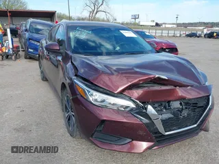 2021 Nissan Sentra SV z VIN 3N1AB8CV7MY253545, wystawiony jako IAAI lot #41869144 z przebiegiem 89 733 mil mil oraz . Historia ofert i sprzedaży dostępna na DreamBid. Obrazek 1.