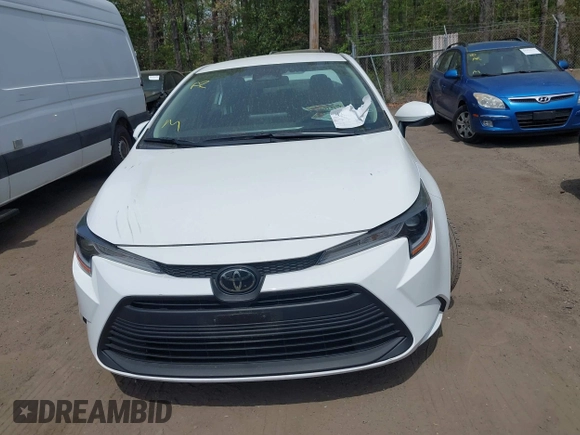 2024 Toyota Corolla LE with VIN 5YFB4MDE7RP111836, listed as a IAAI auction lot 42093539 with 24,799 mi miles. Bid and sale history available at carsss.com. Image 12.