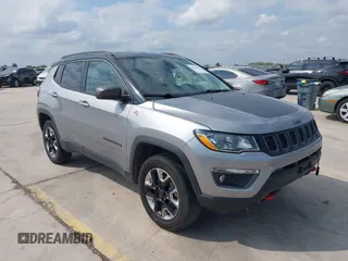 2018 Jeep Compass Trailhawk with VIN 3C4NJDDB5JT451192, listed as a IAAI auction lot 42378382 with 132,667 mi miles and . Bid and sale history available at DreamBid. Image 1.