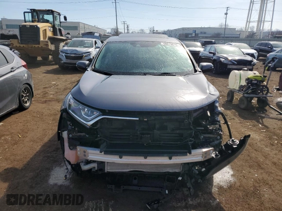 2019 Honda CR-V EX with VIN 5J6RW2H57KL035955, listed as a Copart auction lot 48019615 with 42,107 mi miles and Salvage Title. Bid and sale history available at DreamBid. Image 5.