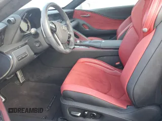 2021 Lexus LC with VIN JTHBP5AY0MA101379, listed as a Copart auction lot 76549514 with 0 mi miles and Salvage Title. Bid and sale history available at carsss.com. Image 7.
