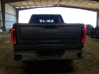 2021 GMC Sierra 1500 SLT with VIN 3GTP8DED1MG232165, listed as a Copart auction lot 76678214 with 112,274 mi miles and Clean title. Bid and sale history available at DreamBid. Image 6.