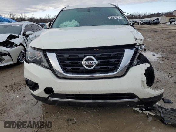 2019 Nissan Pathfinder SV with VIN 5N1DR2MM9KC591765, listed as a Copart auction lot 43864915 with 101,396 mi miles and Non Repairable. Bid and sale history available at carsss.com. Image 5.