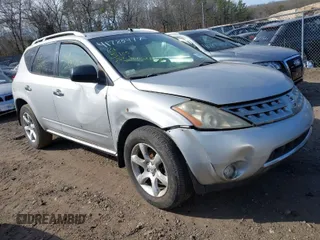 2007 Nissan Murano SL with VIN JN8AZ08W47W650626, listed as a IAAI auction lot 41788477 with Not Provided miles and . Bid and sale history available at DreamBid. Image 1.