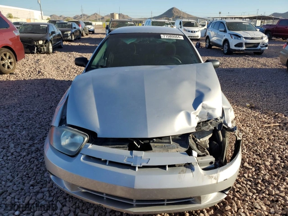 2003 Chevrolet Cavalier LS with VIN 1G1JF52FX37371785, listed as a Copart auction lot 71580084 with 77,603 mi miles and Salvage Title. Bid and sale history available at carsss.com. Image 5.