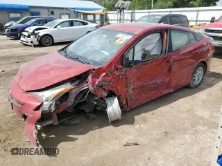 2016 Toyota Prius Four z VIN JTDKARFU1G3505395, wystawiony jako Copart lot #57400215 z przebiegiem Nie podano mil oraz Szkoda całkowita • Salvage title. Historia ofert i sprzedaży dostępna na DreamBid. Obrazek 1.