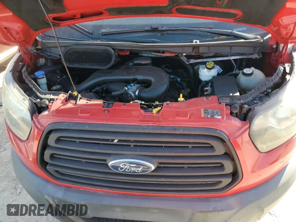 2015 Ford Transit Cargo with VIN 1FTNE2CM3FKA08995, listed as a Copart auction lot 86968174 with 237,407 mi miles and Salvage Title. Bid and sale history available at carsss.com. Image 12.