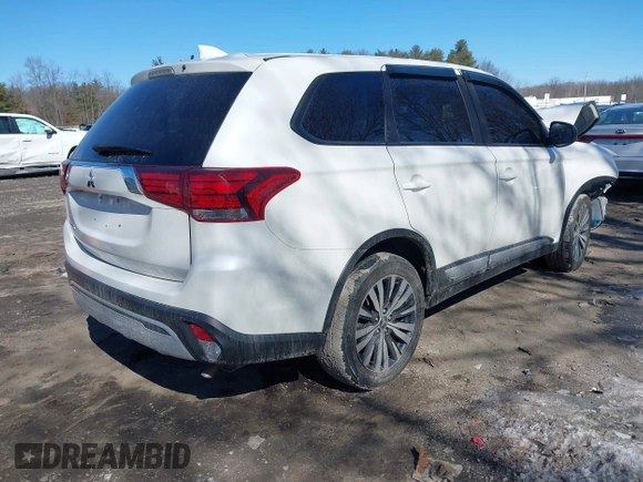 2020 Mitsubishi Outlander ES with VIN JA4AZ3A30LZ017329, listed as a IAAI auction lot 41704168 with 54,259 mi miles and . Bid and sale history available at DreamBid. Image 4.