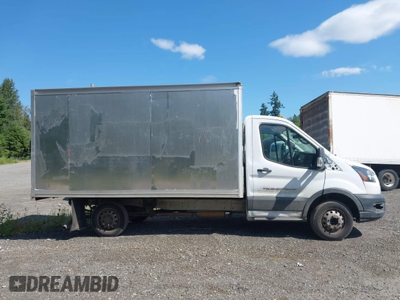 2021 Ford Transit with VIN 1FDBF6Z82MKA96495, listed as a IAAI auction lot 42410967 with 58,254 mi miles and . Bid and sale history available at DreamBid. Image 13.