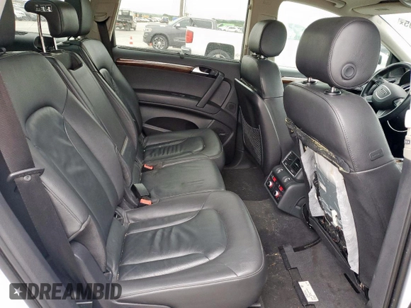 2015 Audi Q7 Premium Plus with VIN WA1LGAFE2FD023602, listed as a Copart auction lot 53737705 with 102,395 mi miles and Salvage Title. Bid and sale history available at DreamBid. Image 11.