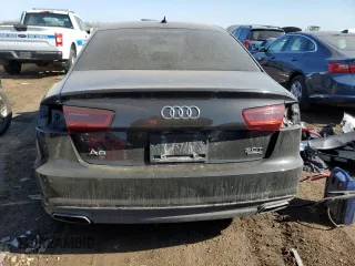 2017 Audi A6 Premium Plus with VIN WAUF2AFC9HN133847, listed as a Copart auction lot 47553955 with 57,064 mi miles and Salvage Title. Bid and sale history available at carsss.com. Image 6.