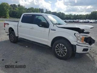 2018 Ford F-150 XL with VIN 1FTEW1EG7JFA64678, listed as a Copart auction lot 56411315 with 148,775 mi miles and Salvage title. Bid and sale history available at DreamBid. Image 4.
