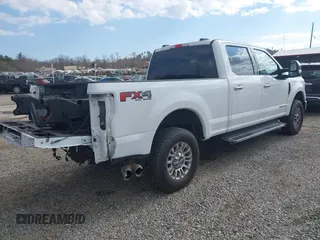 2021 Ford Super Duty F-250 SRW XL with VIN 1FT7W2BT9MEC80591, listed as a IAAI auction lot 41477749 with 32,034 mi miles. Bid and sale history available at carsss.com. Image 4.