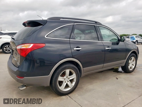 2008 Hyundai Veracruz GLS with VIN KM8NU73C78U045963, listed as a Copart auction lot 54604385 with 112,498 mi miles and Salvage title. Bid and sale history available at DreamBid. Image 3.