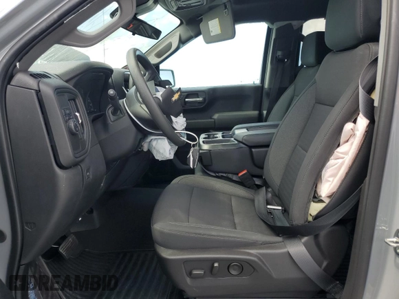 2024 Chevrolet Silverado 1500 Custom with VIN 3GCPABEK9RG126822, listed as a Copart auction lot 51183435 with Not Provided miles and Non Repairable. Bid and sale history available at DreamBid. Image 7.