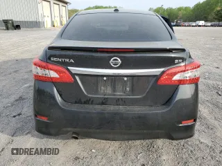 2015 Nissan Sentra SR with VIN 3N1AB7AP5FY338580, listed as a Copart auction lot 54394905 with 125,120 mi miles and Salvage Title. Bid and sale history available at DreamBid. Image 6.