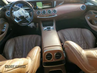 2015 Mercedes-Benz S-Class S 63 AMG with VIN WDDXJ7JB9FA005341, listed as a Copart auction lot 76766234 with 53,566 mi miles and Salvage Title. Bid and sale history available at carsss.com. Image 8.