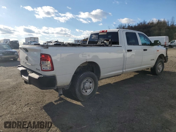 2019 Ram 2500 Tradesman with VIN 3C6UR5HJ0KG587582, listed as a Copart auction lot 83065074 with 114,984 mi miles and Clean title. Bid and sale history available at DreamBid. Image 3.