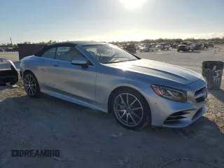 2019 Mercedes-Benz S-Class S 560 with VIN WDDXK8DB0KA040259, listed as a Copart auction lot 88785385 with 51,089 mi miles and Non Repairable. Bid and sale history available at carsss.com. Image 4.