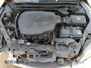 2015 Acura TLX Advance with VIN 19UUB2F77FA002439, listed as a Copart auction lot 87069904 with 252,446 mi miles and Salvage title. Bid and sale history available at DreamBid. Image 11.