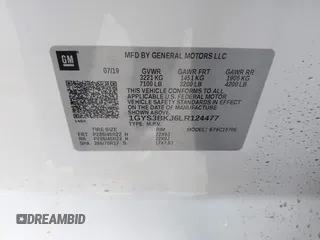 2020 Cadillac Escalade Luxury z VIN 1GYS3BKJ6LR124477, wystawiony jako IAAI lot #41471894 z przebiegiem 42 439 mil mil oraz . Historia ofert i sprzedaży dostępna na DreamBid. Obrazek 9.