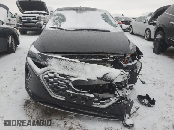 2020 Hyundai Ioniq SE with VIN KMHC65LD3LU235167, listed as a Copart auction lot 87891755 with 40,434 mi miles and Salvage title. Bid and sale history available at DreamBid. Image 5.
