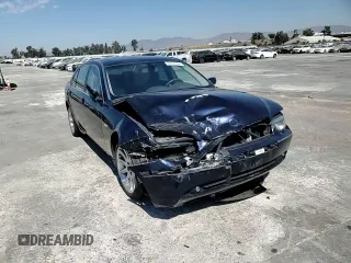 2003 BMW 7 Series 745Li with VIN WBAGN63433DS44768, listed as a Copart auction lot 73611704 with Not Provided miles and Salvage Title. Bid and sale history available at carsss.com. Image 11.