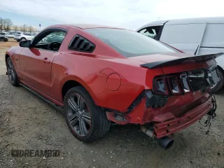 2013 Ford Mustang V6 with VIN 1ZVBP8AM7D5200710, listed as a Copart auction lot 46943765 with 140,327 mi miles and Salvage Title. Bid and sale history available at carsss.com. Image 2.