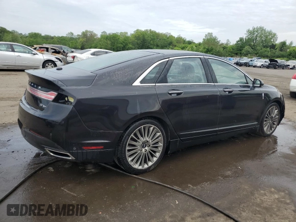 2013 Lincoln MKZ with VIN 3LN6L2JK1DR807478, listed as a Copart auction lot 56911525 with 105,827 mi miles and Salvage title. Bid and sale history available at DreamBid. Image 3.
