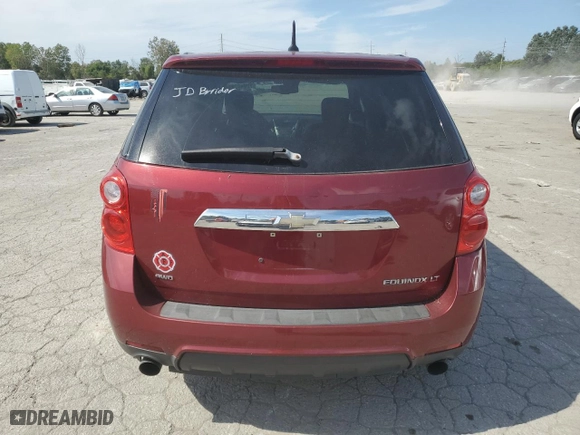 2010 Chevrolet Equinox LT w/1LT with VIN 2CNFLEEY2A6240328, listed as a Copart auction lot 72049794 with 0 mi miles and Clean Title. Bid and sale history available at carsss.com. Image 6.