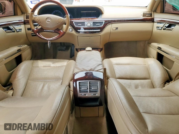 2012 Mercedes-Benz S 550 with VIN WDDNG9EB8CA485329, listed as a Copart auction lot 58992065 with 148,489 mi miles and Salvage title. Bid and sale history available at DreamBid. Image 8.