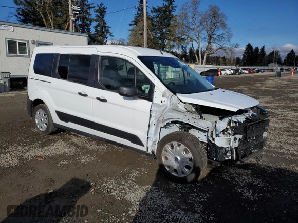 2023 Ford Transit Connect XL with VIN NM0GE9E21P1561551, listed as a Copart auction lot 43574105 with 10,254 mi miles and Non repairable. Bid and sale history available at DreamBid. Image 4.