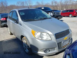 2009 Chevrolet Aveo 1LT with VIN KL1TD66E39B670755, listed as a IAAI auction lot 41617362 with 179,075 mi miles and . Bid and sale history available at DreamBid. Image 6.