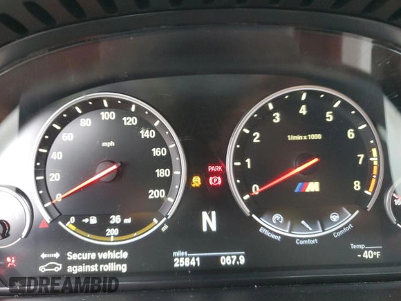 2015 BMW M6 z VIN WBS6C9C55FD467907, wystawiony jako Copart lot #72682374 z przebiegiem 25 841 mil mil oraz Szkoda całkowita • Salvage title. Historia ofert i sprzedaży dostępna na DreamBid. Obrazek 9.
