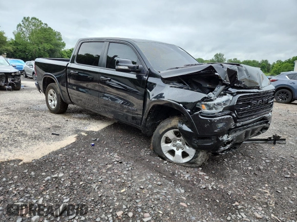 2022 Ram 1500 Limited with VIN 1C6SRFHT1NN306741, listed as a Copart auction lot 64632395 with Not provided miles and Salvage title. Bid and sale history available at DreamBid. Image 4.