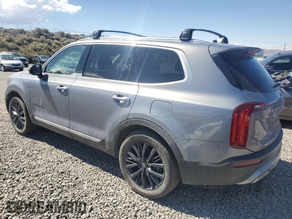 2020 Kia Telluride SX with VIN 5XYP5DHC2LG061953, listed as a Copart auction lot 62049085 with 77,410 mi miles and Salvage title. Bid and sale history available at DreamBid. Image 2.
