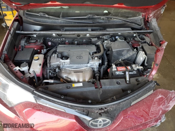2018 Toyota RAV4 XLE with VIN 2T3WFREV5JW495584, listed as a Copart auction lot 48867725 with 34,060 mi miles and Salvage Title. Bid and sale history available at carsss.com. Image 12.