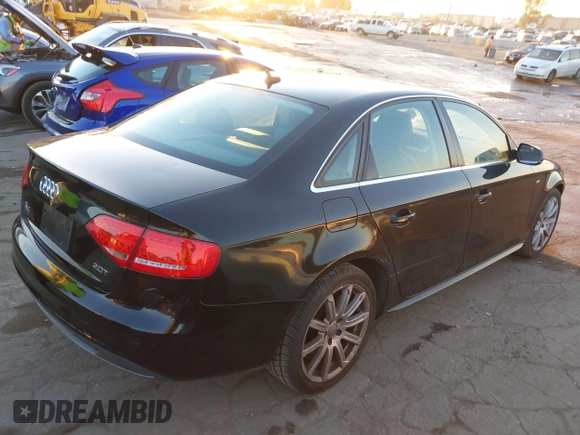 2012 Audi A4 2.0T Premium Plus with VIN WAUEFAFL7CA119607, listed as a IAAI auction lot 41299026 with 99,892 mi miles. Bid and sale history available at carsss.com. Image 4.