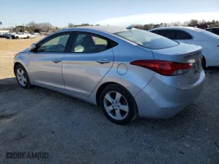 2011 Hyundai Elantra GLS PZEV with VIN 5NPDH4AE7BH048581, listed as a Copart auction lot 46663575 with 95,146 mi miles and Salvage Title. Bid and sale history available at carsss.com. Image 2.