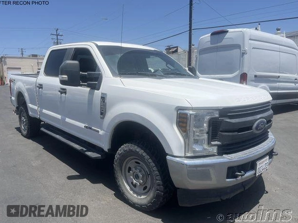 2019 Ford F-250 XL with VIN 1FT7W2BT0KED34616, listed as a IAAI auction lot 42730086 with 58,175 mi miles and . Bid and sale history available at DreamBid. Image 4.