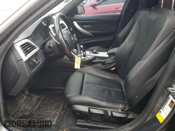 2015 BMW 3 Series 320i with VIN WBA3B1G56FNT64589, listed as a Copart auction lot 43250165 with 94,962 mi miles and Salvage Title. Bid and sale history available at carsss.com. Image 7.