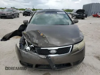 2011 Kia Forte EX with VIN KNAFU4A29B5460251, listed as a Copart auction lot 62419584 with 176,385 mi miles and Salvage Title. Bid and sale history available at carsss.com. Image 5.