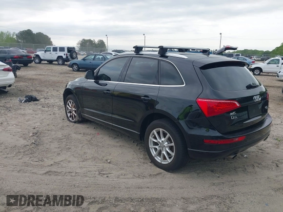 2012 Audi Q5 Premium with VIN WA1CFAFP7CA044320, listed as a IAAI auction lot 42025778 with 94,385 mi miles and . Bid and sale history available at DreamBid. Image 3.
