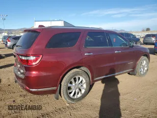 2019 Dodge Durango Citadel with VIN 1C4SDJET1KC549522, listed as a Copart auction lot 85815184 with 73,649 mi miles and Salvage Title. Bid and sale history available at DreamBid. Image 3.